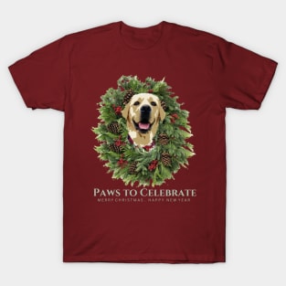 Paws to Celebrate with Yellow Labs T-Shirt